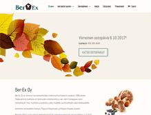 Tablet Screenshot of ber-ex.fi
